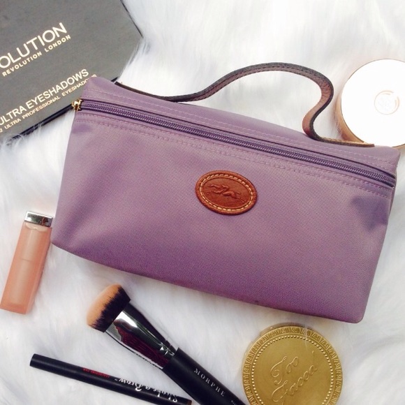 longchamp le pliage nylon cosmetics case